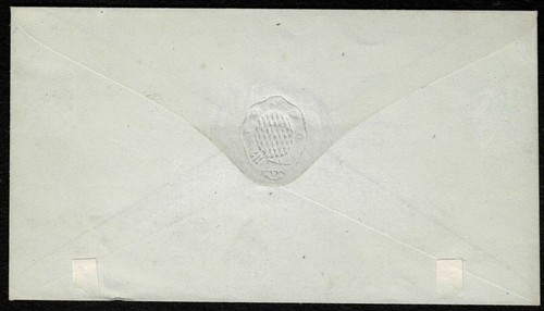 1850 Bradshaw & Blacklock Ocean Penny Postage State 4 Superb Unused - Picture 2 of 2
