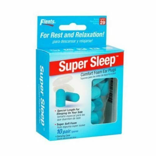 Flents Super Sleep Comfort Foam Ear Plugs 10pr 025715684055t210 for