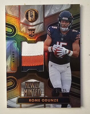 2024 Panini Gold Standard Rome Odunze Newly Minted RC 2024 Panini Gold Standard Rome Odunze Newly Minted RC