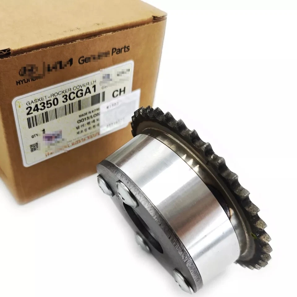 GENUINE OEM CVVT GEAR-INTAKE FOR 11-19 HYUNDAI 14-19 KIA 3.3L 3.8L 24350-3CGA1 Foto 2 de 4