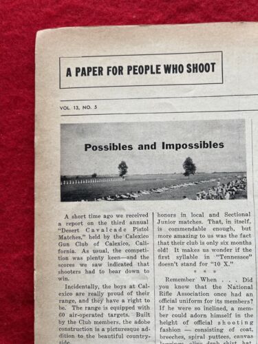 Pubblicità stampa notizie fucile Remington 1950 vintage nuova munizioni Kleanbore 222 Varmint - Foto 5 di 9