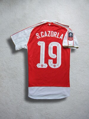 15/16 Arsenal CAZORLA Soccer Jersey Football Shirt Spain