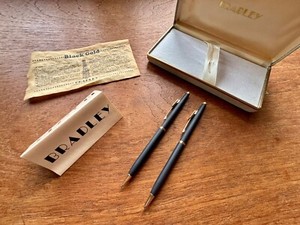 Vintage Champion Spark-Plug Bradley Pen Pencil Set Advertising Collectable Rare