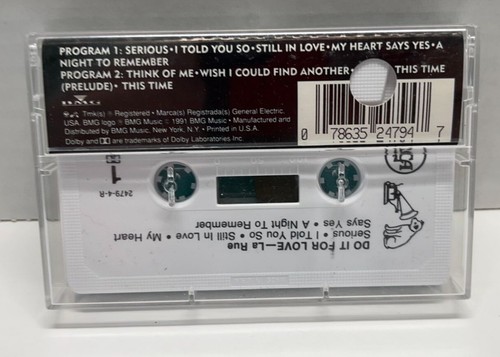 La Rue Do It For Love Cassette Tape R and B Serious Wish I Could Find Another - Picture 2 of 5