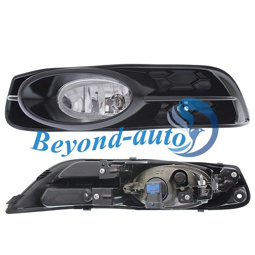 LED Clear L+R Fog light For 12-13 Honda Civic 2DR FG3 FG4 - Picture 2 of 4