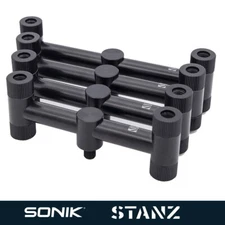 SONIK Stanz Buzz Bars 2 Rod 4 sizes Carp Fishing Buzzer Bars For Alarms Rod Rest