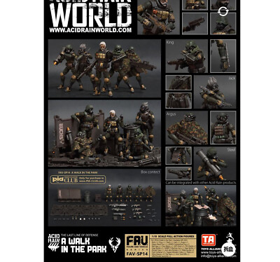 アシッドレイン　FAV-SP14 A Walk in the Park Acid Rain A Walk In The Park FAV-SP14 A Set 3.75in. Action