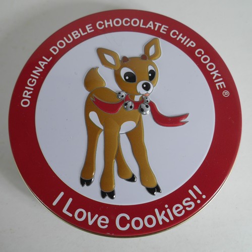 Contenedor de regalo de Navidad I Love Cookies caja de confitería chispas de chocolate - Imagen 2 de 4