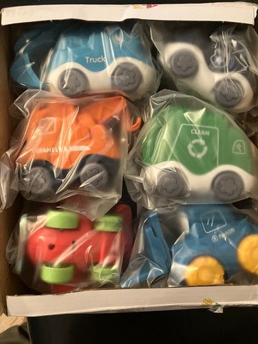ALASOU Baby Truck Car Toys with Playmat/Storage Bag - Gifts for Toddlers