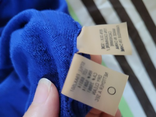 Elie Tahari Women Silk Cashmere Blend Blue Sweater Size XS - Picture 5 of 11