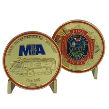 I-014 MIAMI DADE County FIRE RESCUE MIA International Airport CHALLENGE COIN dep