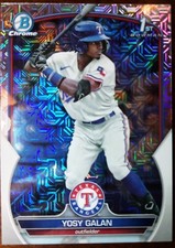 2023 Bowman Chrome Mega Box Mojo BCP 221 Yosy Galan 1st Prospect - Bx2