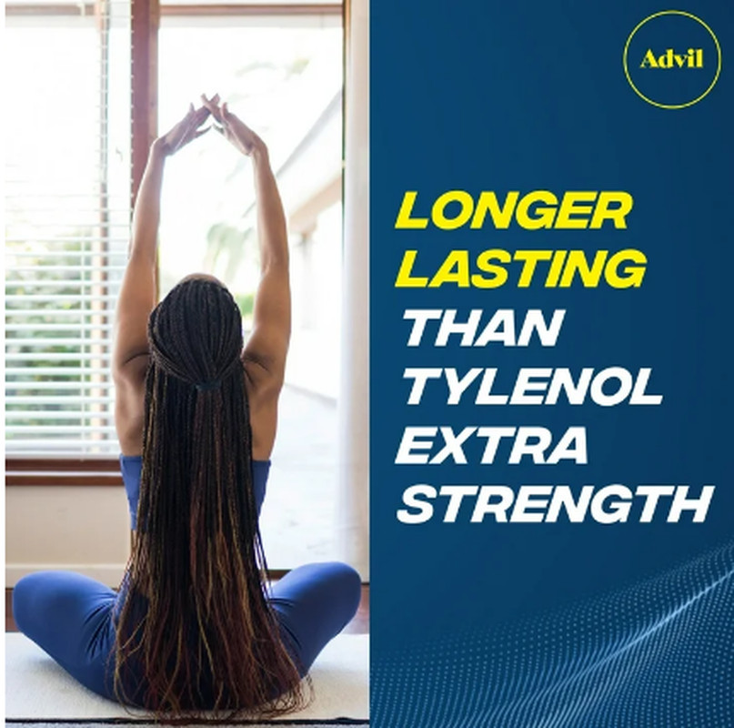 New Advil Migraine Pain and Headache Reliever Ibuprofen, 200 mg Liquid 80 Count