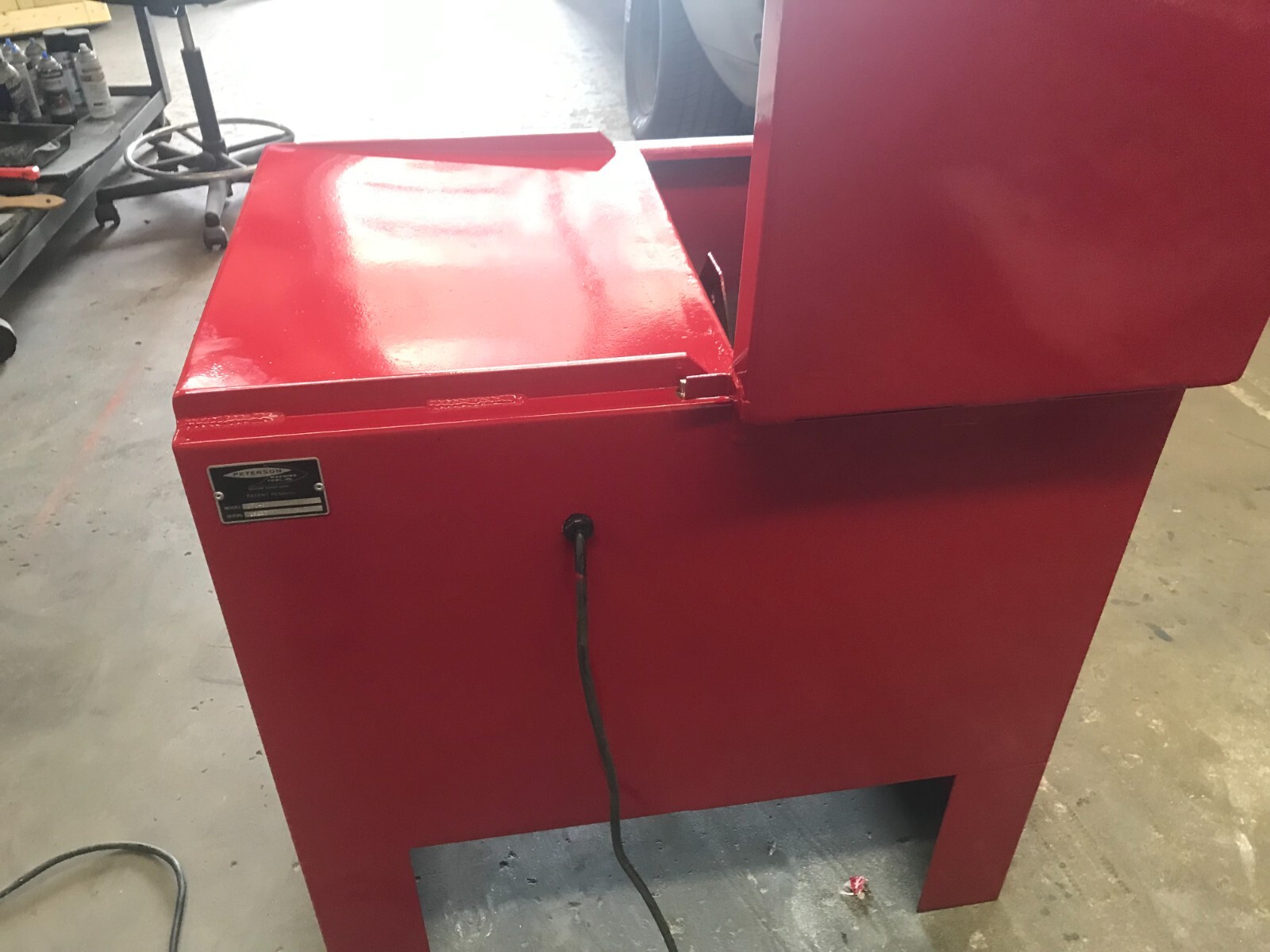 peterson parts cleaner tumbler kwik way rottler van norman eBay