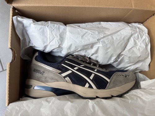 ASICS Gel 1090 v2 midnight / dark sepia Gr. 45 US 11 UK 10 1203A224-401 NEU - Imagen 6 de 8