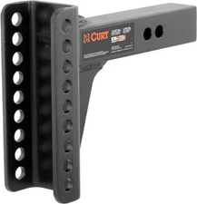 CURT Shank For Adjustable Trailer Hitch Ball Mount Fits 2-Inch Reciever