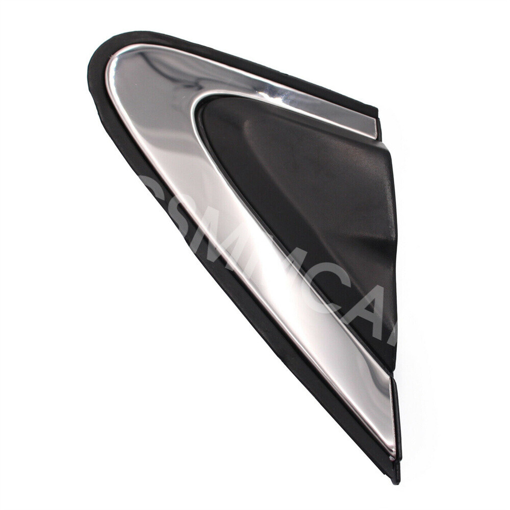 Side Mirror Corner Triangle Plate Cover Pillar Trim Fit For 2012-2016 Honda CR-V
