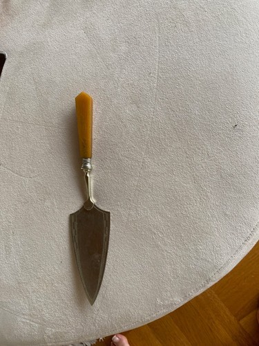 antiker TORTENHEBER Vintage, silber