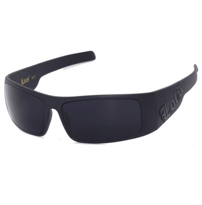 Locs Occhiali da Sole da Uomo Gangster SPORTS - Opaco Nero LC51 | eBay