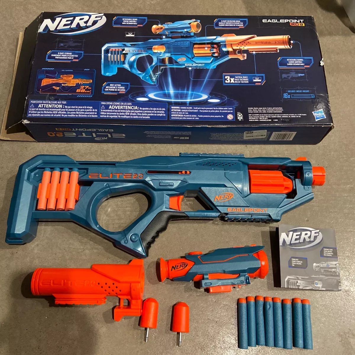 NERF Elite 2.0 Eaglepoint RD-8