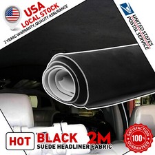 78" x 60" Headliner Fabric Auto Roof Lining DIY Replacement Repair Foam Backing