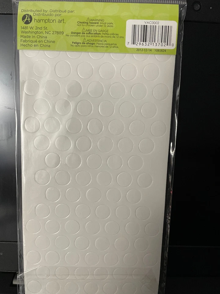 Hampton Art - Studio G - ADHESIVE FOAM DOTS - 7/16" - 100/pkg - 4 pkgs - Image 2 of 2