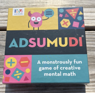 * Adsumudi Math Game The Monstrously Fun Smart Game for Kids to Practice New