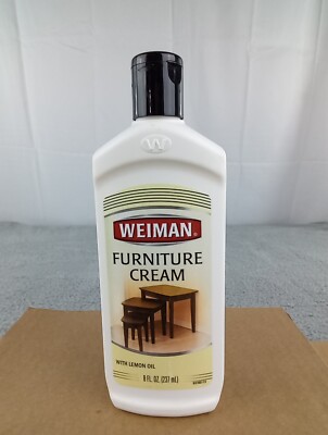 Weiman Furniture Cream with Lemon Oil 8 fl oz 237 ml NOS 