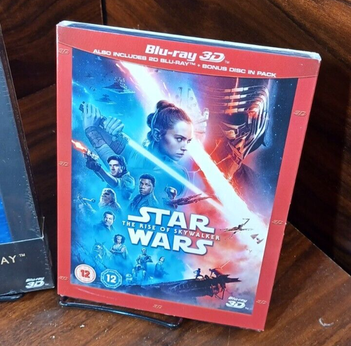 Star Wars Rise of Skywalker + Force Awakens (3D + Blu-ray)-NEW-Free Shipping! - Imagen 4 de 11