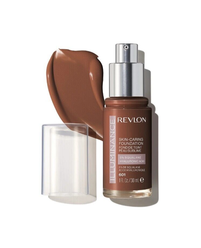 Revlon Illuminance Skin-Caring Liquid Foundation Medium Coverage 601 Soft Nutmeg