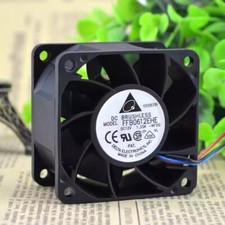Delta FFB0612EHE 6038 DC12V 1.2A 6CM Dual Ball Cooling Fan
