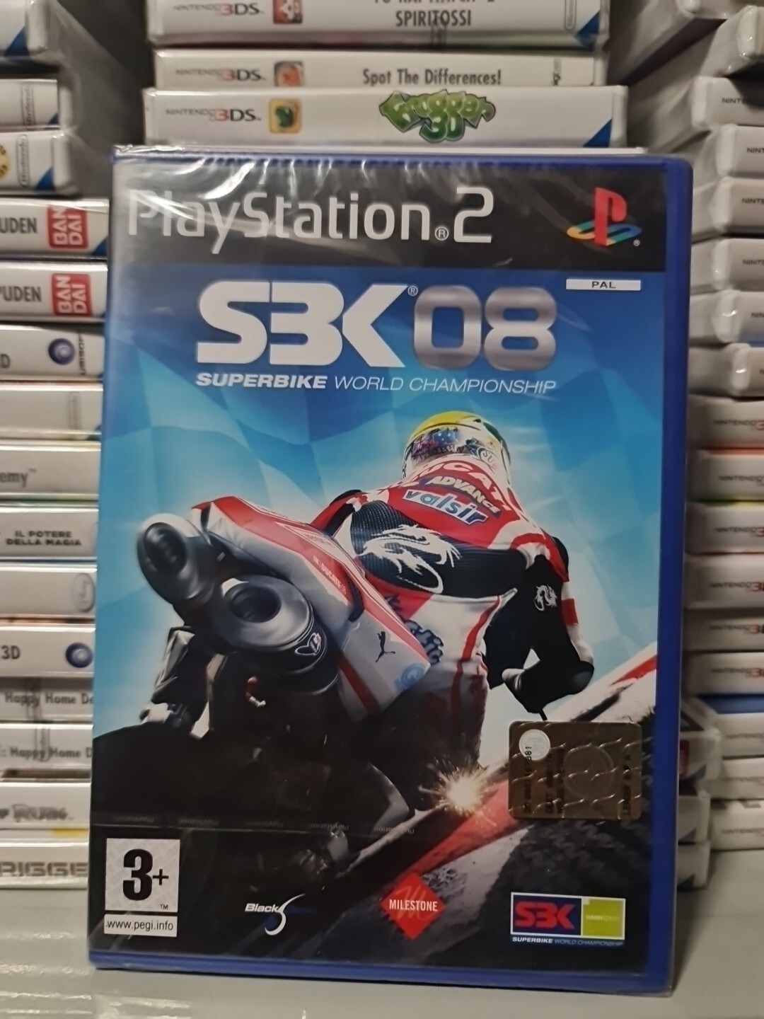 SBK 08 - SONY PS2 - GIOCO NUOVO SIGILLATO PAL - NEW SELAED SUPERBIKE