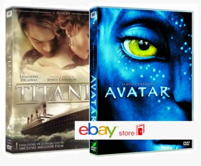 TITANIC + AVATAR (2 DVD) Regie James Cameron, Sam Worthington, Leonardo Di Caprio
