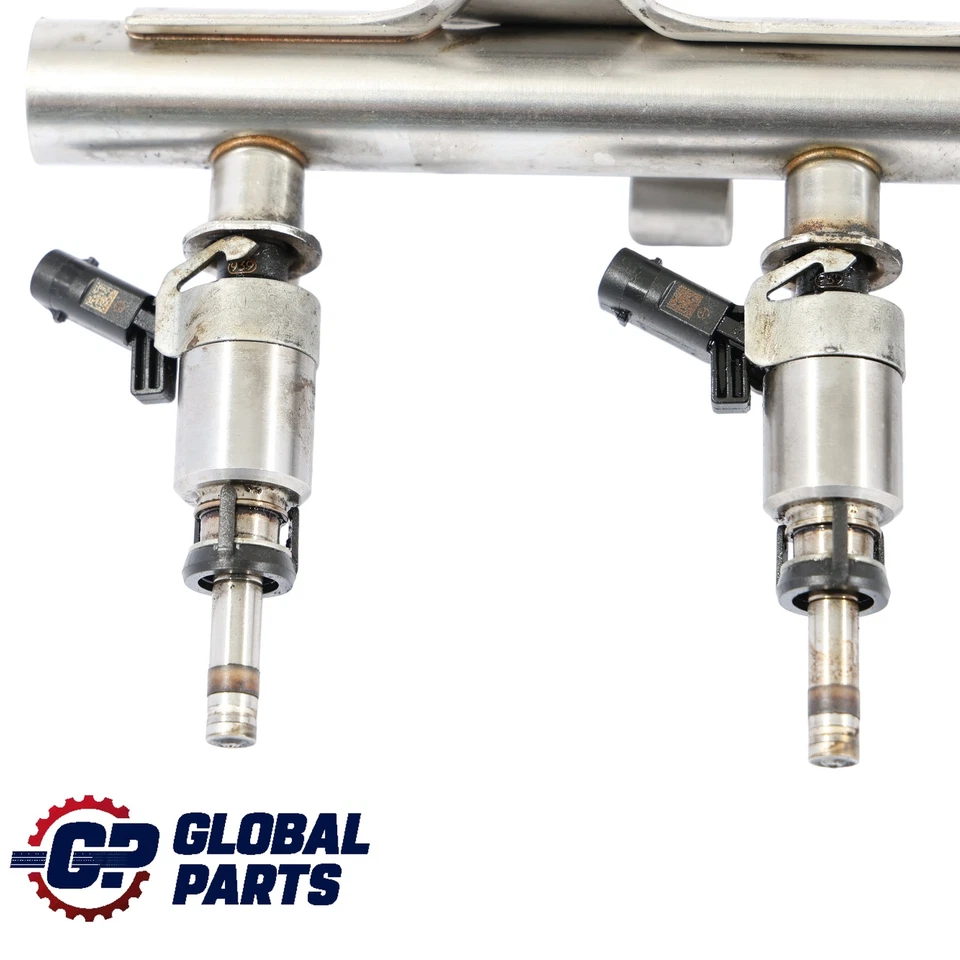 Kraftstoff Einspritzleiste Audi A3 8P TT 8J Benzin Einspritzsystem 06J133317M - Bild 4 von 4