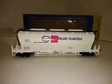 Vintage AHM Airflow ENJAY PLASTICS Railroad Car "HO" Scale Boxed Train