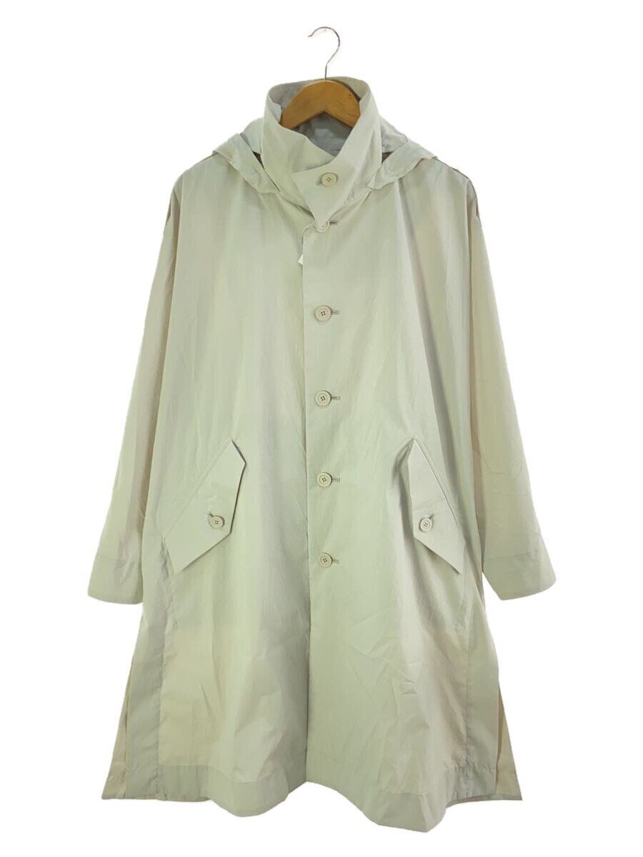 HOMME PLISSE ISSEY MIYAKE ◇ Coat / 1 / Polyester / CRM HOMME PLISSE ISSEY MIYAKE ◇ Coat / 1 / Polyester / CRM