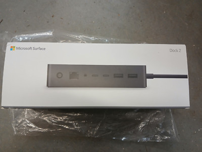 Microsoft Surface Dock 2 - SEALED- Black - Model 1917 - New in Box