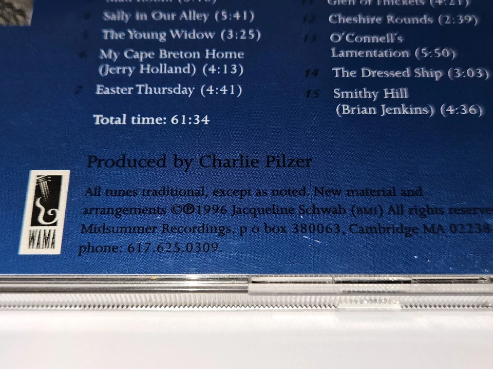 Jacqueline Schwab "Mad Robin" CD 15 Songs 2996 WAMA *Free Shipping* Foto 4 de 4