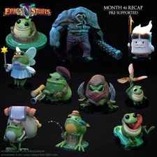 Frogfolk by Epics N Stuffs | D&D | DnD | Print on Demand