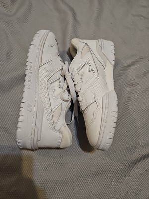 New Balance 550 Shoe Mens Size 7.5 Triple White Casual New Balance 550 Shoe Mens Size 7.5 Triple White Casual