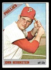 1966 Topps John Herrnstein #304 - Philadelphia Phillies