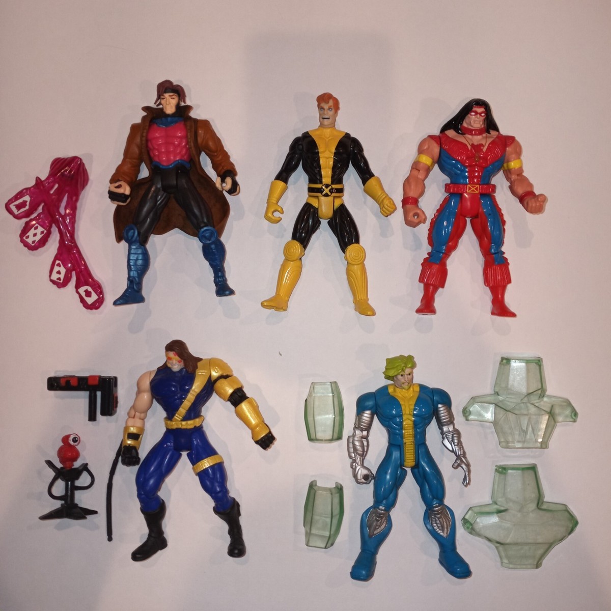 ToyBiz Marvel XMen / X-Men Lot Of 5 Action Figures No ToyBiz Marvel XMen / X-Men Lot Of 5 Action Figures No