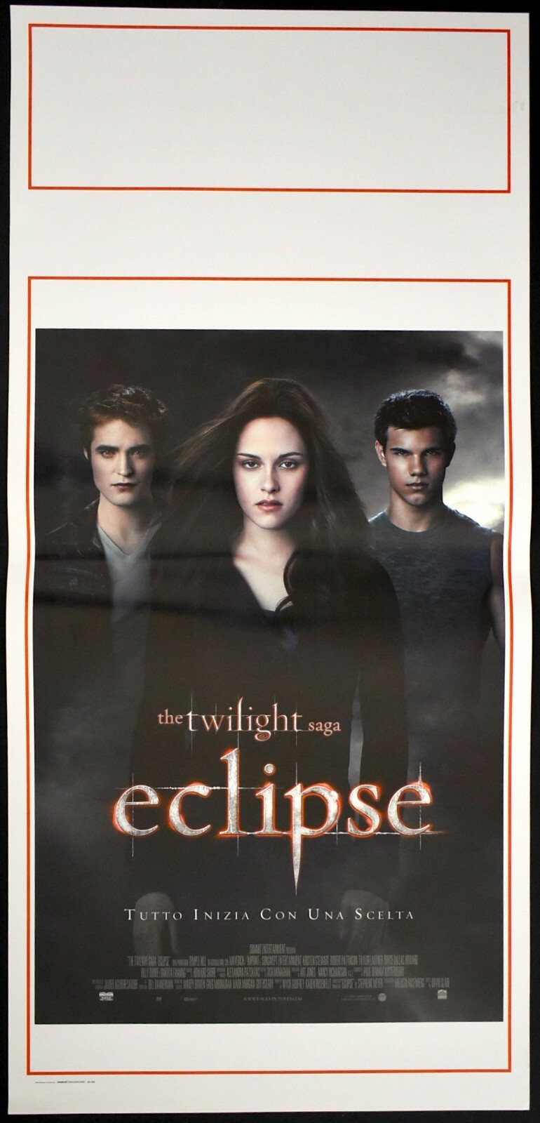 Locandina originale film The Twilight Saga: Eclipse (2010) - Regia di David Slade