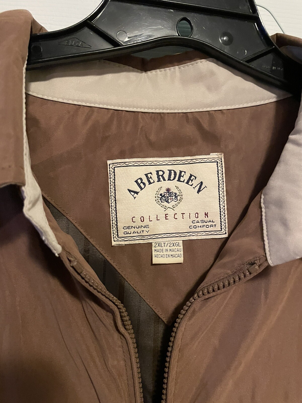 EUC Aberdeen Collection Harrington Jacket Mens 2X… - image 3