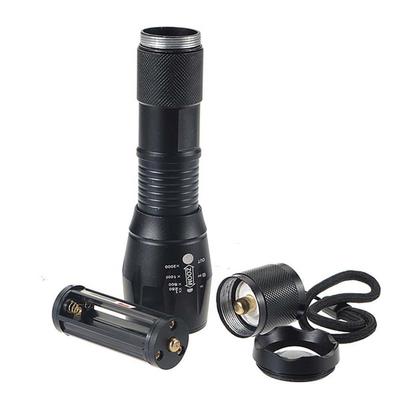 10000LM CREE XM-L T6 LED Zoomable Flashlight 18650/AAA 5-Mode