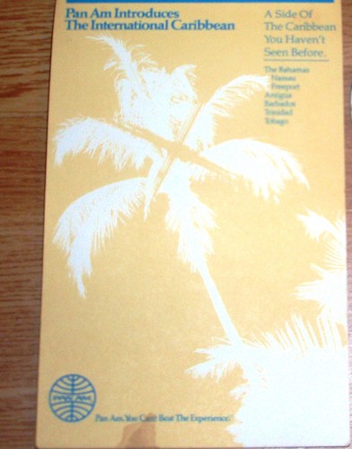 Vtg Pan Am airline memorabilia buttons audio visual slide presentation Miami NEW - Picture 9 of 10