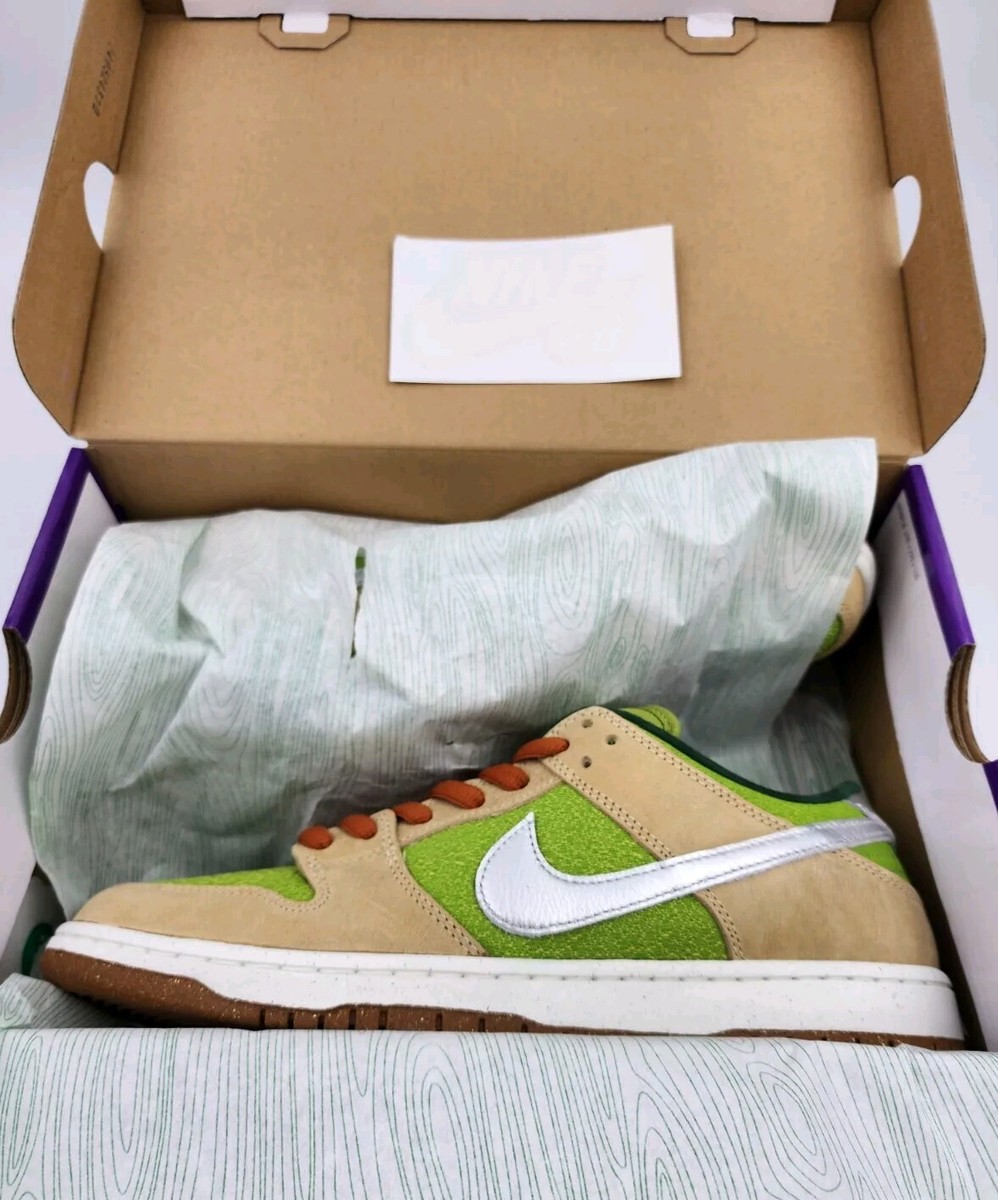 2024 Nike SB Dunk Low Pro Escargot Sesame Metallic Pear Size