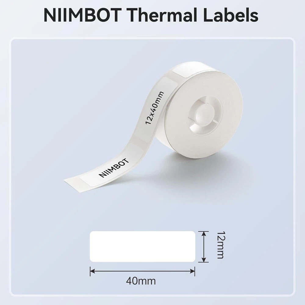 NIIMBOT D110-M Portable Bluetooth Label Maker Machine with Tape