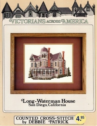 Victorians Across America Cross Stitch (Debbie Patrick) - CA plus WA/OR -Choice - Picture 15 of 22