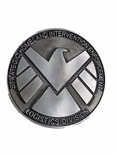 AGENTS OF SHIELD Homeland Logo Metal Enamel BELT BUCKLE